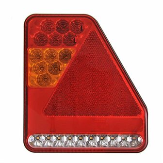 Achterlicht 5 functies 208x188mm 22LED rechts UK