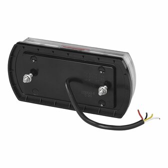 Achterlicht 5 functies 225 x 105 mm 43LED links