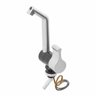Koudwaterkraan Style 2000 12V  dia 20 mm mat nikkel/zwart