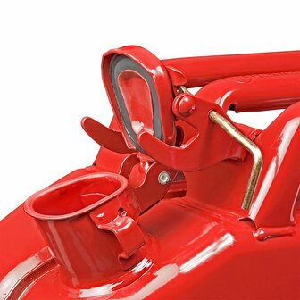 Jerrycan 20L metaal rood UN- T&uuml;V/GS-gekeurd