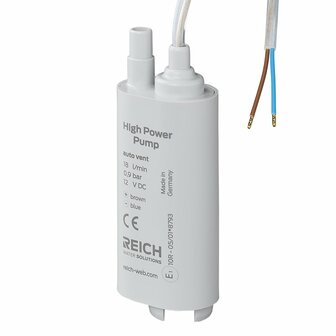 Dompelpomp 12V-18L met ontluchting in blister