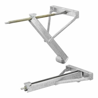 Caravanhoeksteun 450 kg 615 x 278 mm H:507 mm