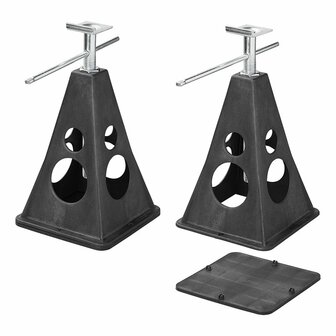 Steunenset kunststof 4 stuks 750kg/stuk