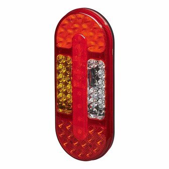 Achterlicht 6 functies 323x134mm 54LED links