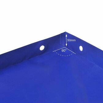 Aanhangerzeil met elastisch koord 2575x1345x50mm