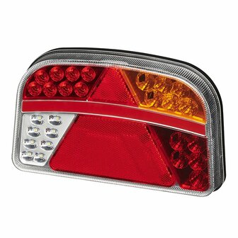 Achterlicht 6 functies 240x150mm LED rechts in blister