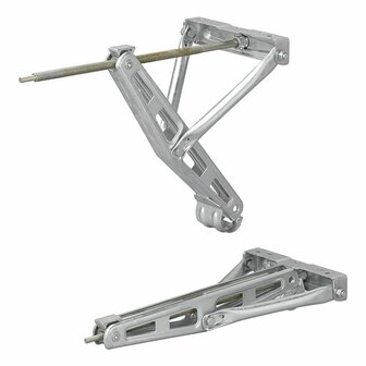 Caravanhoeksteun 1500 kg 619 x 280 mm H: 498 mm