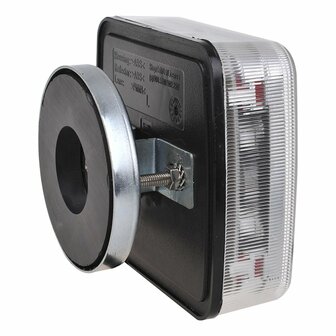 Aanhangerverlichtingsset LED 4F met magneten 7,5+2,5M kabel 13P.