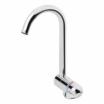 Mengkraan Style 3000 metalen uitloop  dia 27 mm chroom