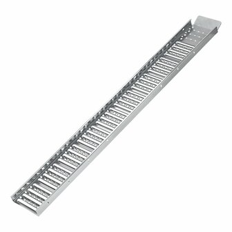Oprijplaat staal 180x26cm 225kg per stuk