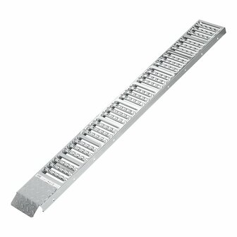 Oprijplaat staal 180x26cm 225kg per stuk