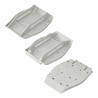 Stabilisatievoeten met veer - set van 4 stuks