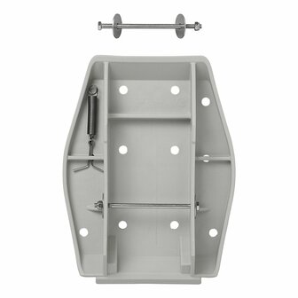 Stabilisatievoeten met veer - set van 4 stuks