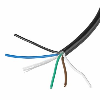 Kabel 5x 0,75mm&sup2; op rol 50M