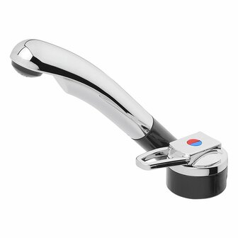 Mengkraan Keramik Deluxe  dia 27 mm chroom/zwart