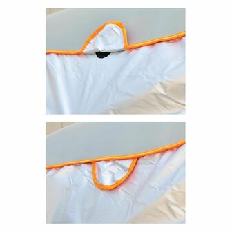 Hagelbeschermhoes M (431x165x119cm) dikte 5mm