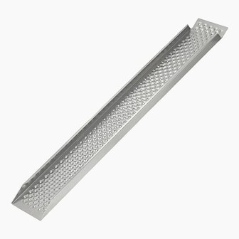 Oprijplaat aluminium 183x25cm 500kg per stuk