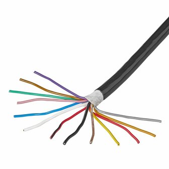 Kabel 13 (2x 1,50 + 11x 0,75mm&sup2;) op rol 50M