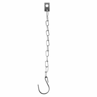 Borgketting metaal 24cm