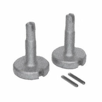 Frictieset voor stabilisatorkoppeling AKS 2000 (oud model) met pin - set van 2 stuks