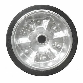 AL-KO Vervangingswiel stalen velg met massief rubberen band 200 x 50 mm