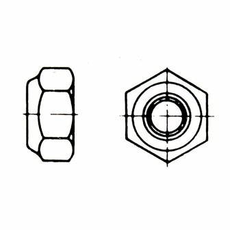 AL-KO Zeskantmoer DIN985-M12-8-A3C