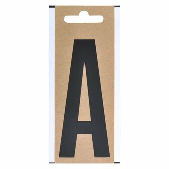 Letter etiket  A  10cm