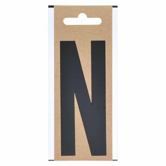Letter etiket  N  10cm