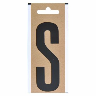 Letter etiket  S  10cm