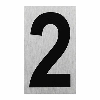 Aluminium deurbordje  2  100x60mm