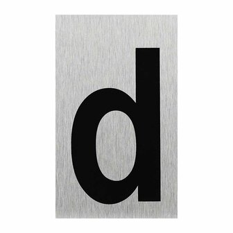Aluminium deurbordje  d  100x60mm