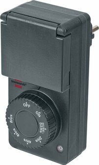 Timer met schemersensor DDT IP44&nbsp;antraciet