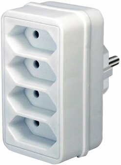 Geaarde Adapterstekker 4