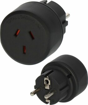 Reisadapter Australie, China Geaarde