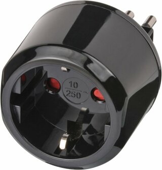 Reisadapter met aarding Italie