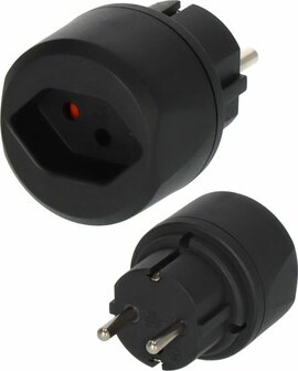 Reisadapter CH Geaarde