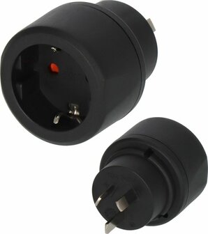 Reisadapter veiligheidscontact Australie, China