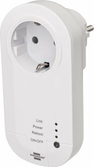 WiFi-stekkerdoos met 433Mhz-zender WA 3600 LRF01 433