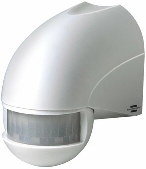Infrarood bewegingsmelder PIR 180 IP44 Wit