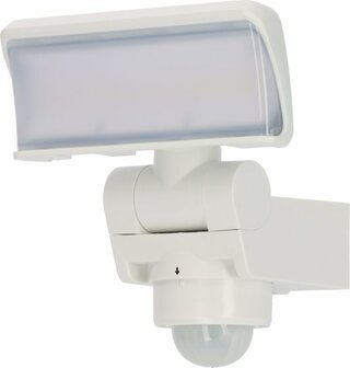 LED-spot WS 2050 WP met bewegingsmelder, 1680lm, IP44, wit