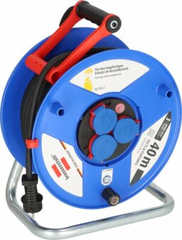 Garant IP44 kabelhaspel voor nijverheid bouw 40m H07RN-F 3G2,5