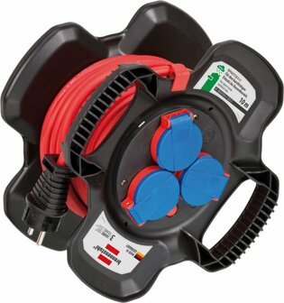 Kabelhaspel X-Gum IP44&nbsp;10m AT-N05V3V3-F 3G1,5