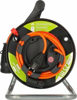 Garant G Bretec IP44 tuinkabelhaspel van gerecycled kunststof 23 + 2m AT-N05V3V3-F3G1.5