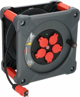 Professional Bouwplaats kabelhaspel KA 5100 5 IP44, 50m H07RN-F 3G1.5