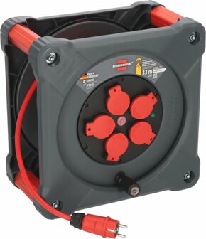 Professional Bouwplaats kabelhaspel KA 3210 5 IP44, 33m H07BQ-F 3G2.5