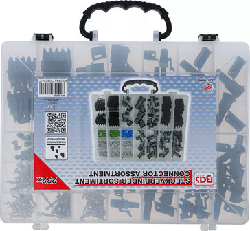 Assortiment steekverbinders waterdicht 232-dlg