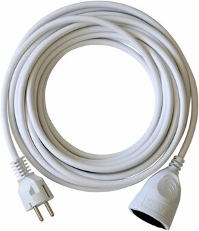Kunststof-kabel Wit 10m H05VV-F 3G1,5