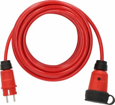 Verlengkabel VQ 1100 IP44, 10m rood H07BQ-F 3G1,5