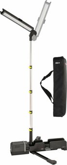 Multi Battery LED Telescopische werklamp 6050 MA, 7700lm, IP54