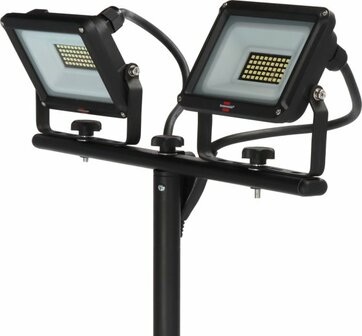 LED-bouwlamp met statief JARO 6060 T, 4800lm, 2x 20W, 3m H07RN-F 3G1,0, IP65